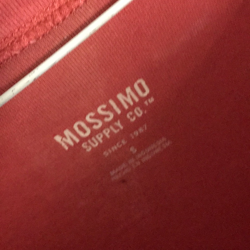 Mossimo pink peplum shirt small - Picture 3 of 3